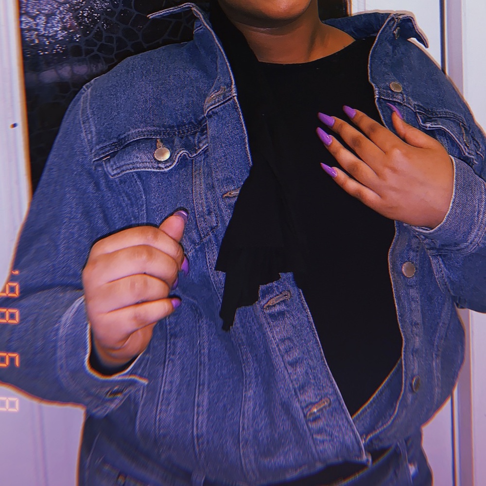 Denim Jean Jacket/ Heavy Material